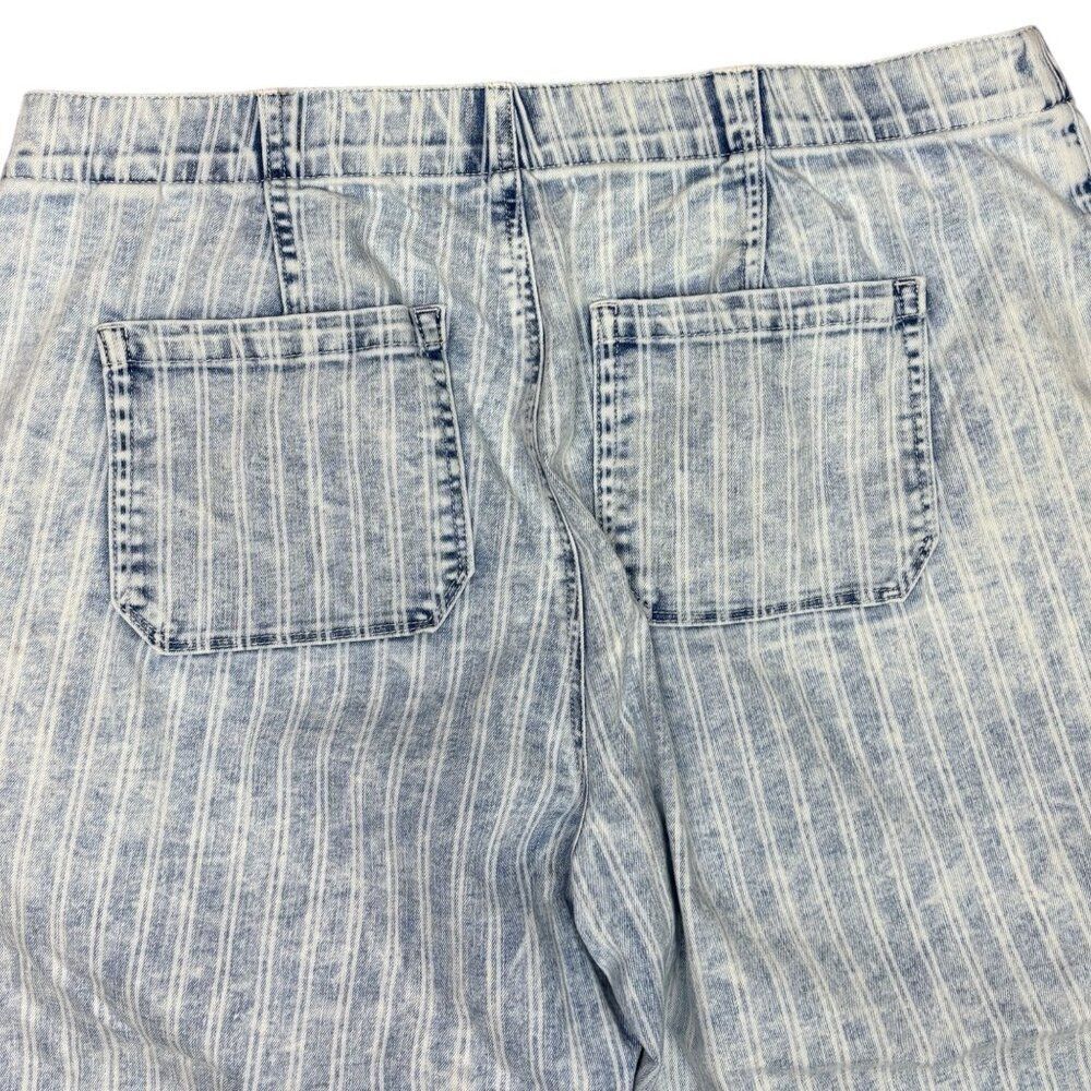 Westbound Wide Leg Capri Jeans Size 18 - Picture 7 of 8